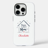 家はママがいる場所 | 心のこもった母 Case-Mate iPhoneケース (裏面)