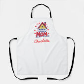 家はママがいる場所 | 感傷的な母の日 エプロン (正面)