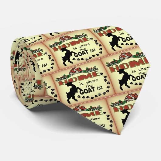 家はヤギがあるところです ネクタイ (ロール)