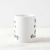 家は場所ではない、それは感じの コーヒーマグカップ (中央)