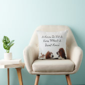 家は家ではないバスセットハウンド枕 クッション (椅子)