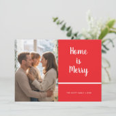 家は家族メリーで一緒にクリスマスカード シーズンカード (スタンド正面)