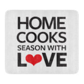 家は愛の季節を調理します カッティングボード (正面)