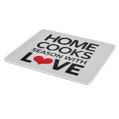 家は愛の季節を調理します カッティングボード (角)
