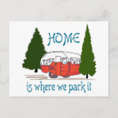家は我々がそれを駐車する場所である ポストカード (正面)