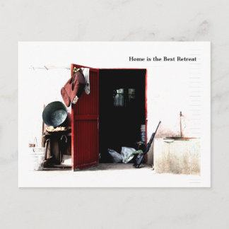 家は最も最高のな退去です ポストカード