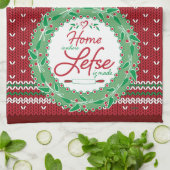 家は残った場所だ！ キッチンタオル (折り畳み)