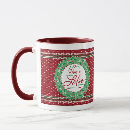 家は残った場所だ！ マグカップ (左)