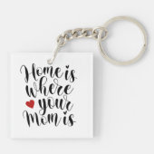 家は母の日|キーチェーン キーホルダー (裏面)