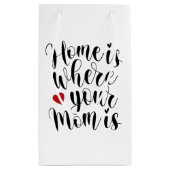 家は母の日|抱き枕 スモールペーパーバッグ (裏面)