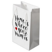 家は母の日|抱き枕 スモールペーパーバッグ (裏面アングル)