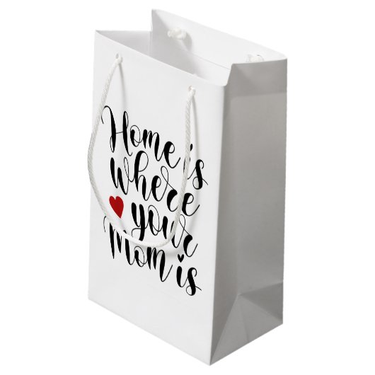 家は母の日|抱き枕 スモールペーパーバッグ (裏面アングル)
