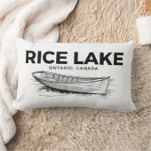 家は湖のある所だ ランバークッション (ブランケット)