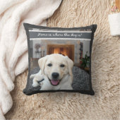 家は犬があるところです クッション (ブランケット)