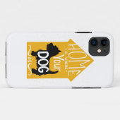 家は犬があるところです Case-Mate iPhoneケース (裏面(横))