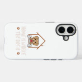 家は犬がいる場所 Case-Mate iPhoneケース (裏面 (横))