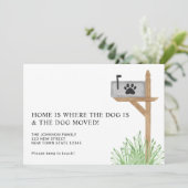家は犬が移動している引っ越しました 案内状 (スタンド正面)