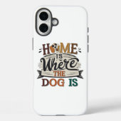 家は犬だ Case-Mate iPhoneケース (裏面)