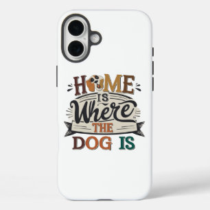 家は犬だ iPhone 16 PLUSケース