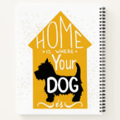 家は犬のいる所 ノートブック (裏面)