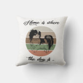 家は犬のチンドッグ日本のだ クッション (裏面)