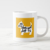 家は犬の居場所 ジャンボコーヒーマグカップ (右)