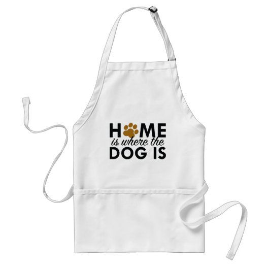 家は犬の居場所 スタンダードエプロン (正面)