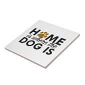 家は犬の居場所 タイル (側面)