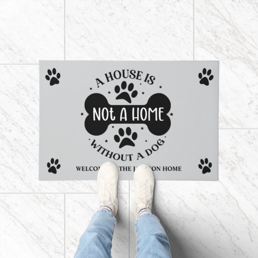 家は犬を飼わなければ家にならぬ ドアマット (室内)