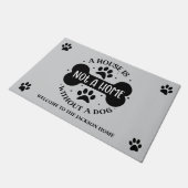 家は犬を飼わなければ家にならぬ ドアマット (アングル)