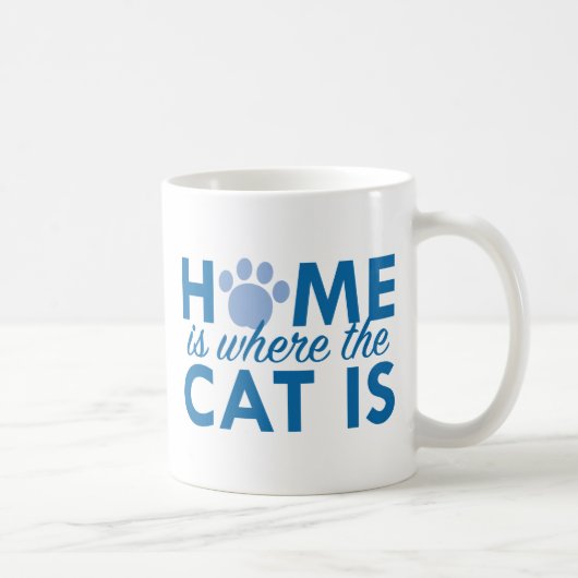 家は猫の居場所 コーヒーマグカップ (右)