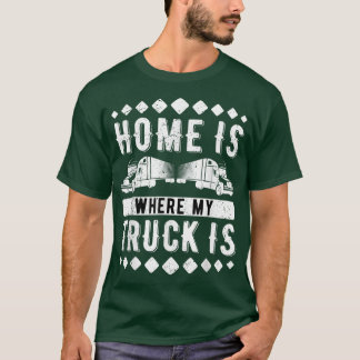 家は私のトラックがトラック運転手819 Tシャツ