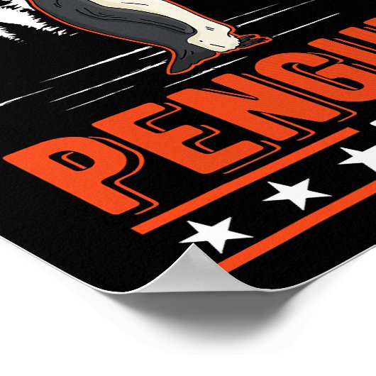 家は私のペンギンがペンギン28である ポスター (角)