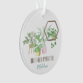 家は私の植物が水色である オーナメント (正面)