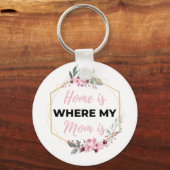 家は私の母が黒い所だ キーホルダー (正面)