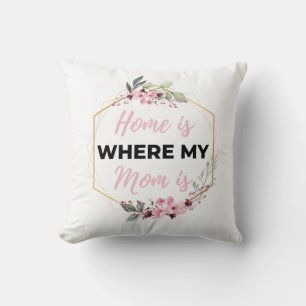 家は私の母が黒い所だ クッション