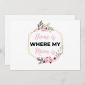 家は私の母が黒い所だ シーズンカード (正面/裏面)