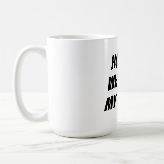 家は私の母の所にある コーヒーマグカップ (左)