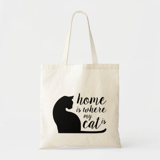 家は私の猫がトートバッグである トートバッグ (正面)