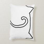 家は私の猫が枕であるところです アクセントクッション (裏面(縦))