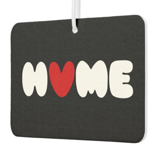 家は空気のフレッシュハート カーエアーフレッシュナー (左)