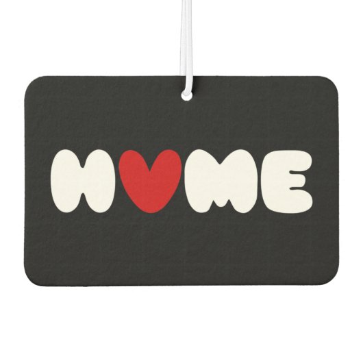 家は空気のフレッシュハート カーエアーフレッシュナー (正面)