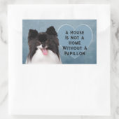 家は紙のない家ではない 長方形シール (バッグ)