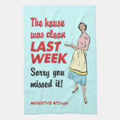 家は綺麗だった キッチンタオル (縦)