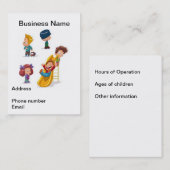 家は育児を基づかせていました 名刺 (正面/裏面)