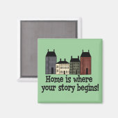 家は話の始まる場所だ！ マグネット (正面/裏面)
