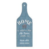 家は軍隊が私たちを送るカスタマイズ場所 カッティングボード (正面)