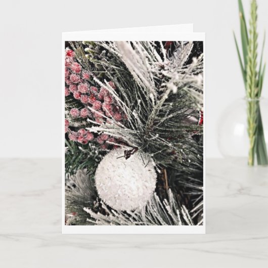 **家は飾在、願い事が届く」 カード (正面)