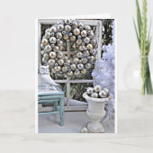 **家は飾在、願い事が届く」 カード (正面)