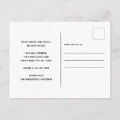 家は馬が移動している場所である 案内ポストカード (裏面)